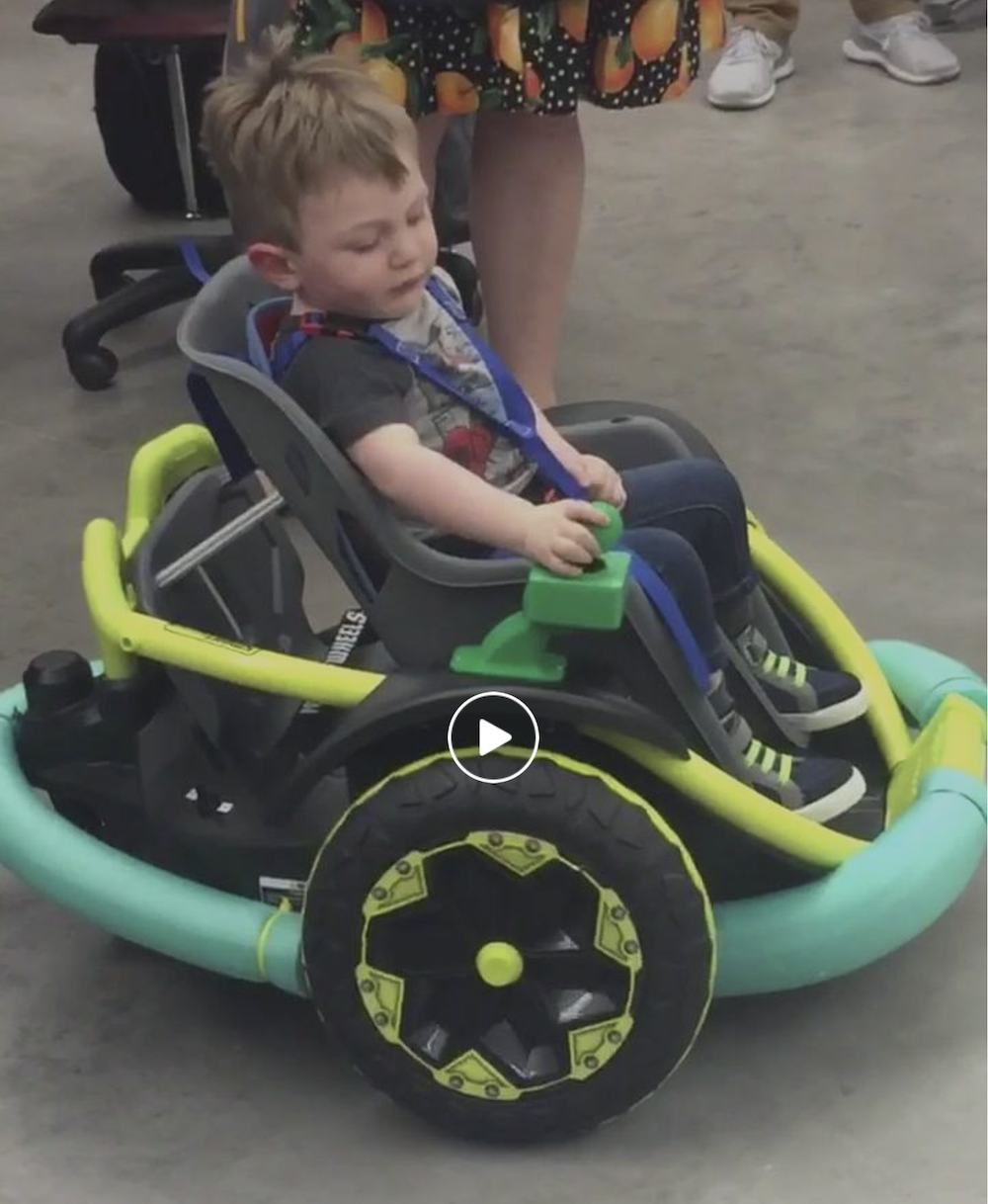 Robotic Wheelchair Building Rainbows