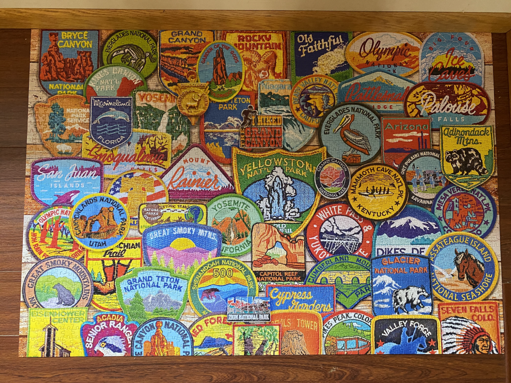 National Park Patch Jigsaw Puzzle